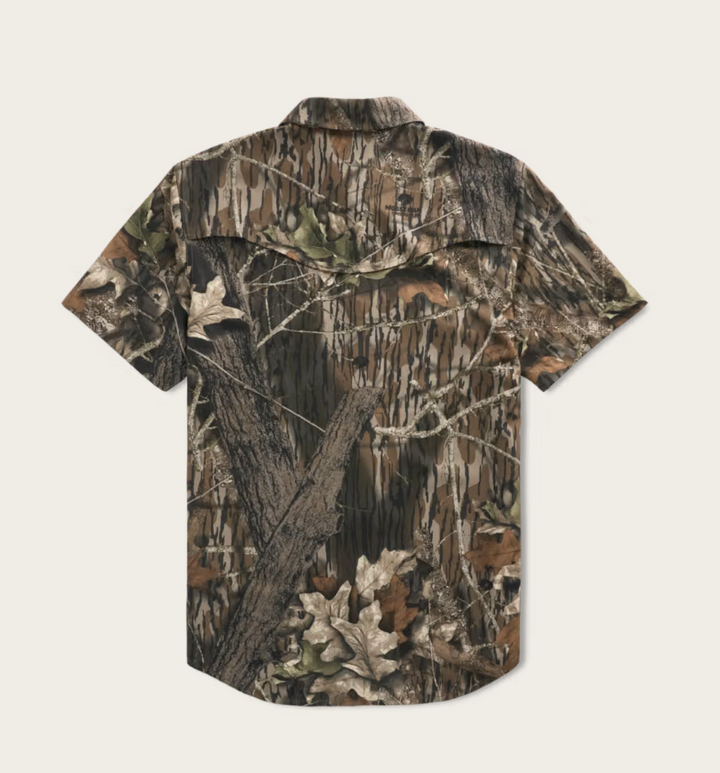 Tecovas Men's Mossy Oak Performance Western SS Shirt