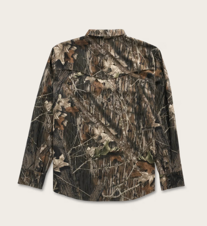 Tecovas Men's Mossy Oak Performance Western LS Shirt