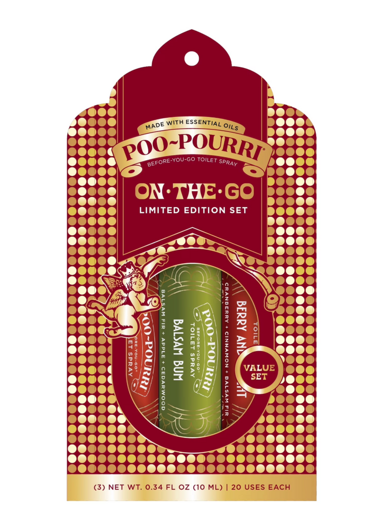 Poo-Pourri Holiday On The Go 3pk Set