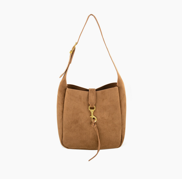 B&C Noa Small Suede Bag