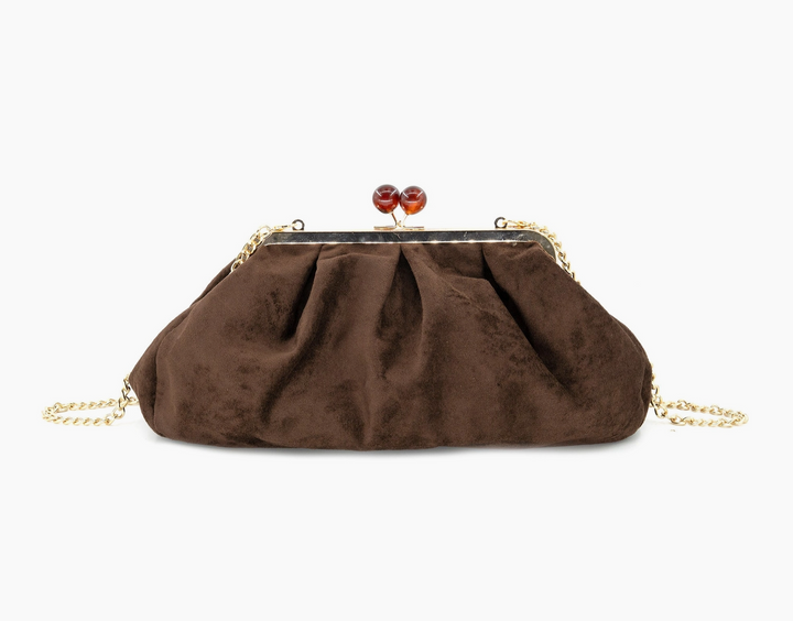 B&C Aura Suede Clutch