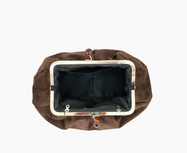 B&C Aura Suede Clutch