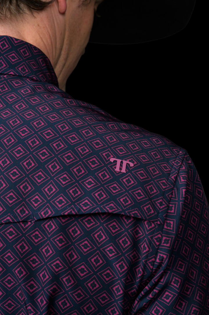 The Keaton Long Sleeve Pearl Snap Shirt