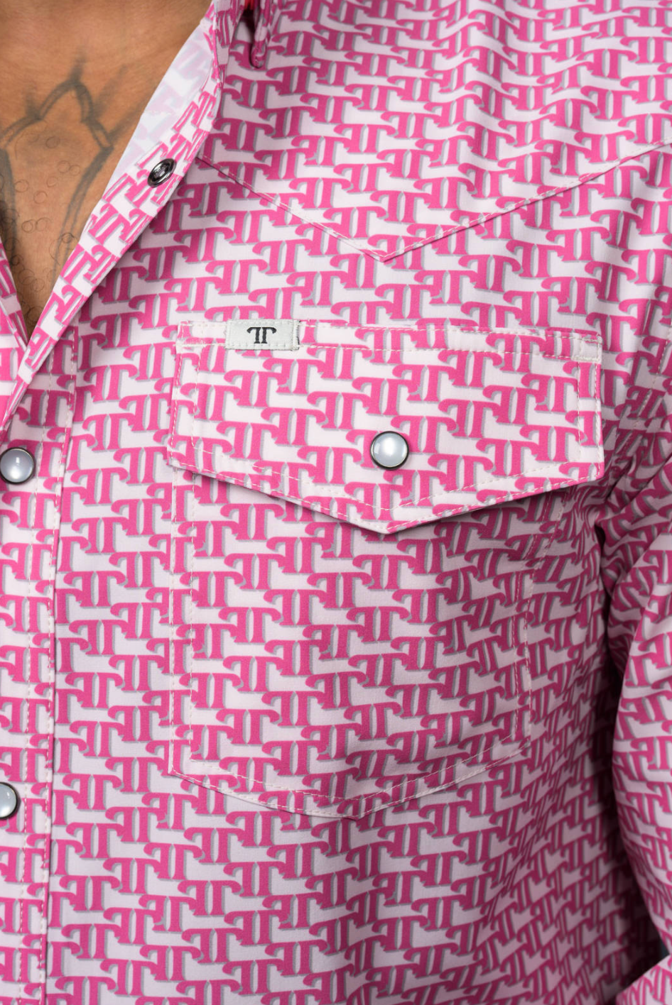 The Clark Long Sleeve Pearl Snap Shirt