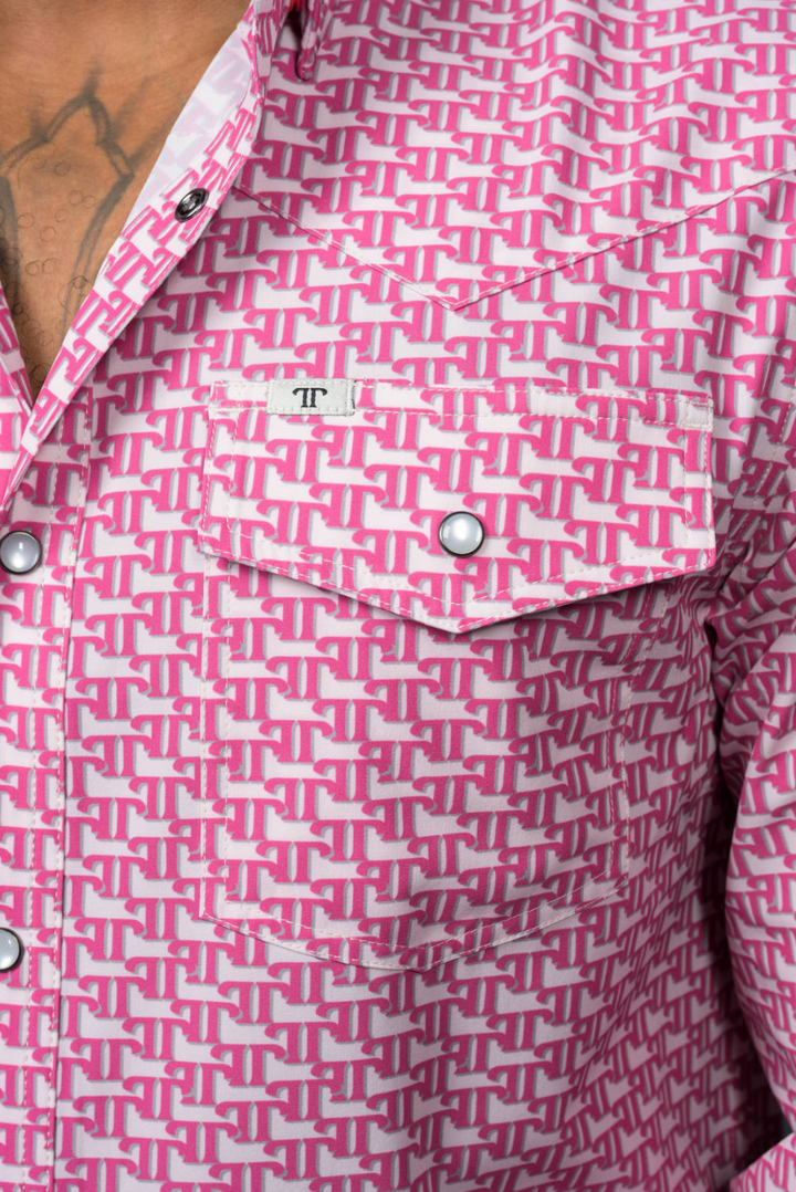The Clark Long Sleeve Pearl Snap Shirt