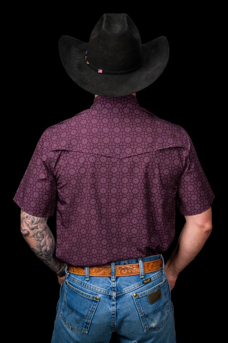 The Fletcher Short Sleeve Pearl Snap Shirt