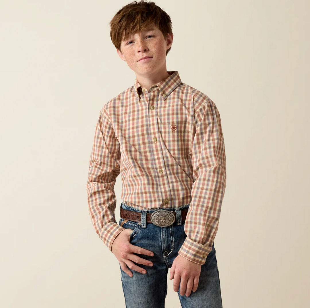 Ariat Boys Pro Dave LS Shirt