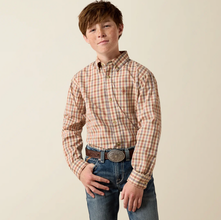 Ariat Boys Pro Dave LS Shirt