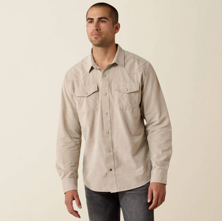Ariat Men's Retro Handorf Corduroy LS Snap Shirt