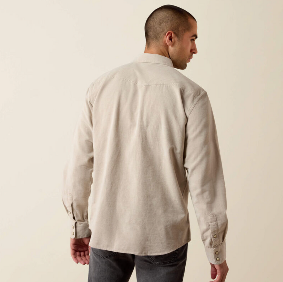 Ariat Men's Retro Handorf Corduroy LS Snap Shirt