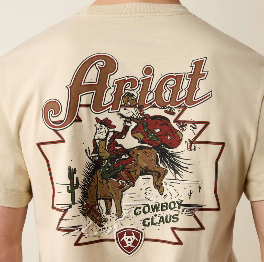 Ariat Men's Cowboy Claus Tee