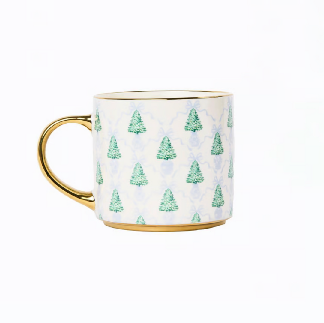 MS Cafe Mug - Winter Pines