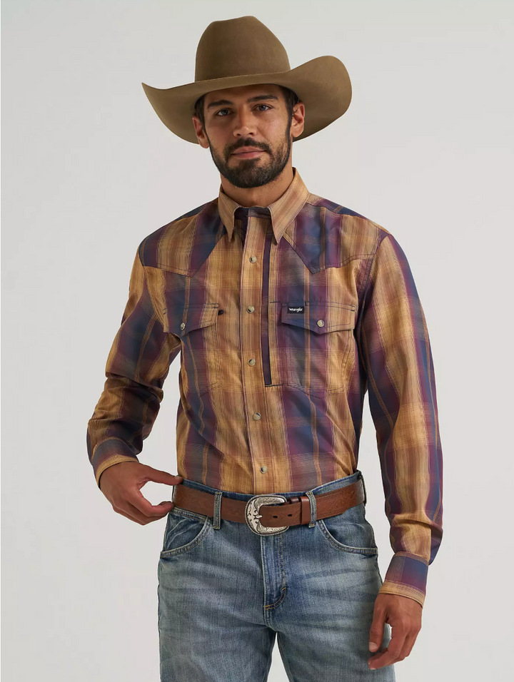Wrangler Men's All Terrain Performance LS Shirt