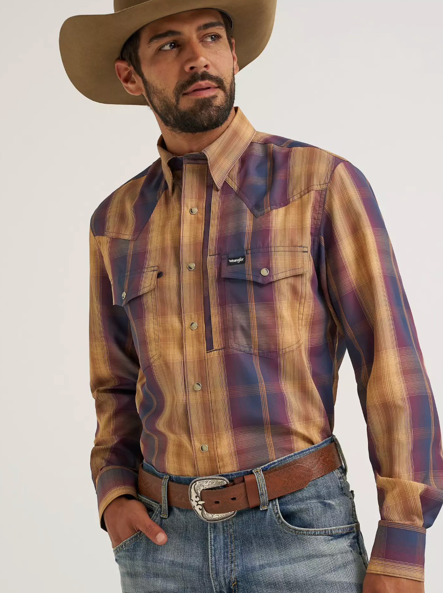 Wrangler Men's All Terrain Performance LS Shirt