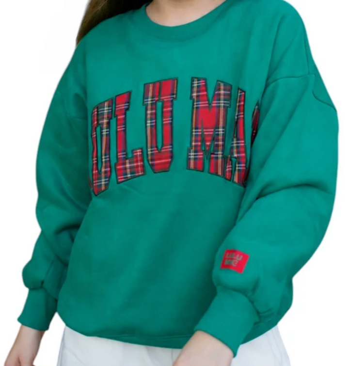 Lulu Mac Plaid Sweatshirt