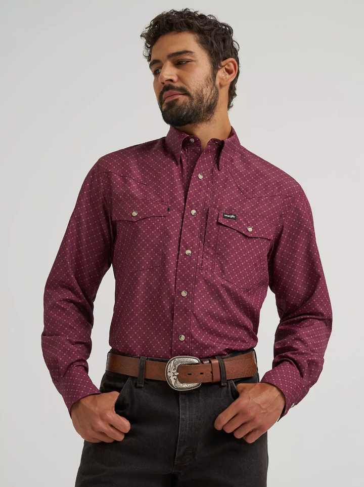 Wrangler Men's All Terrain Performance LS Shirt