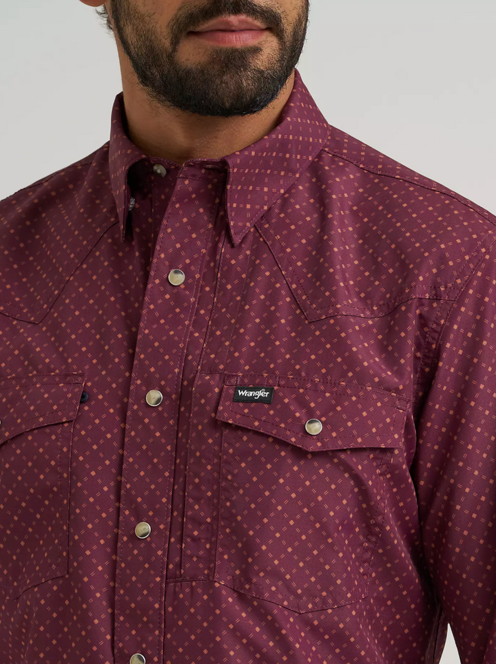 Wrangler Men's All Terrain Performance LS Shirt