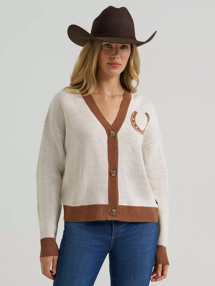 Wrangler Women's Horseshoe Cardigan
