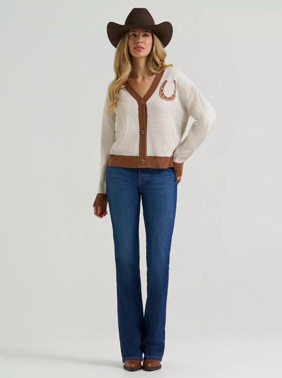 Wrangler Women's Horseshoe Cardigan
