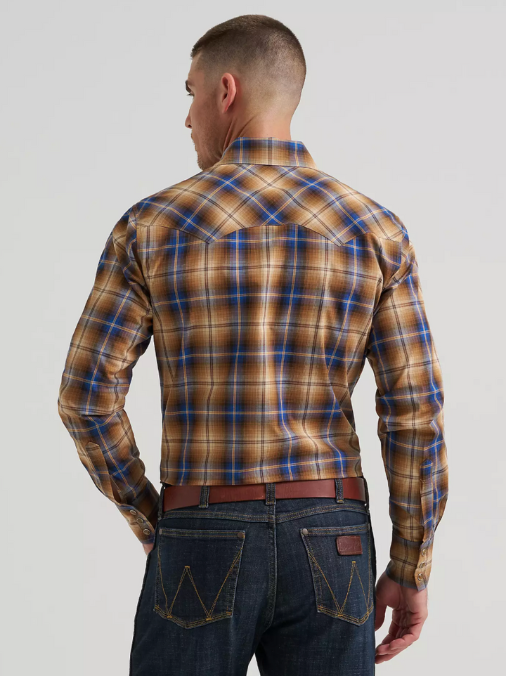 Wrangler Men's Retro Sawtooth LS Snap Shirt