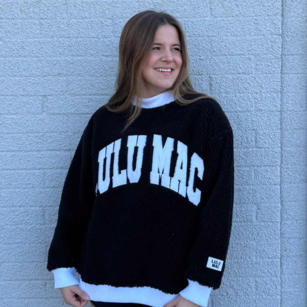 Lulu Mac Sherpa Mockneck