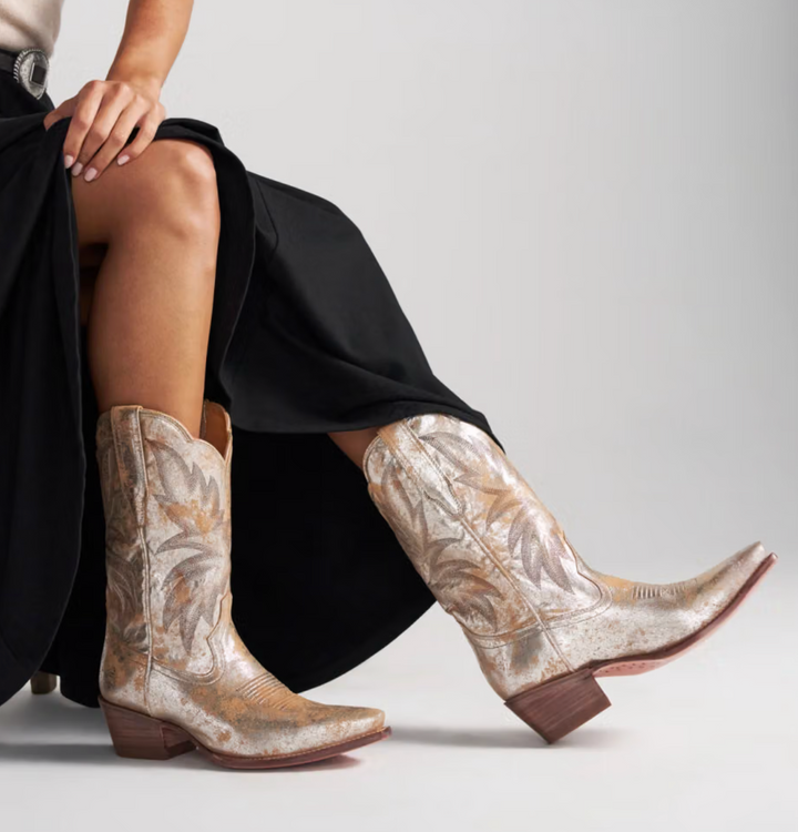 Tecovas Sadie Boots - Platino Cowhide