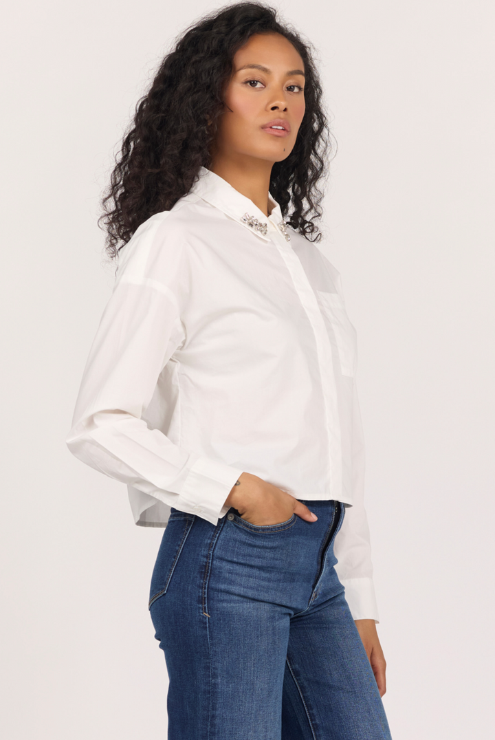 Dear John Cropped Adrianna Top