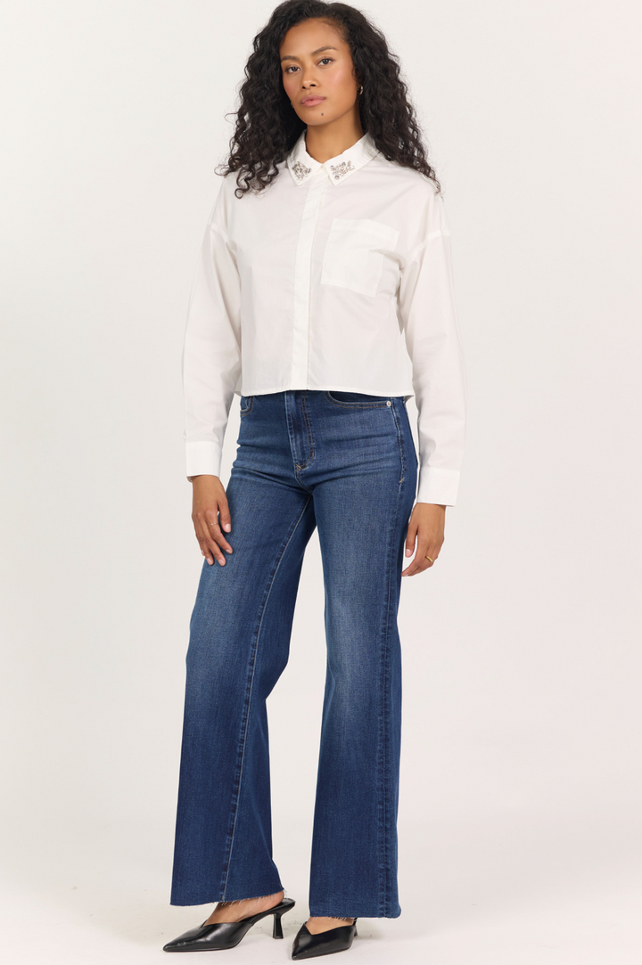 Dear John Cropped Adrianna Top