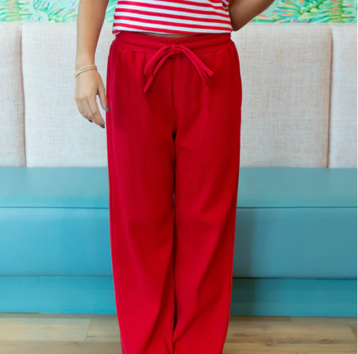 Lulu Mac Waffle Pants