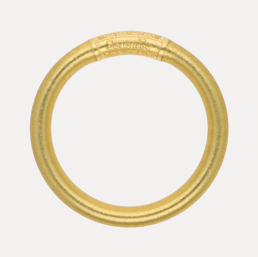 BuDhaGirl Tzubbie All Weather Bangle - Serenity Prayer