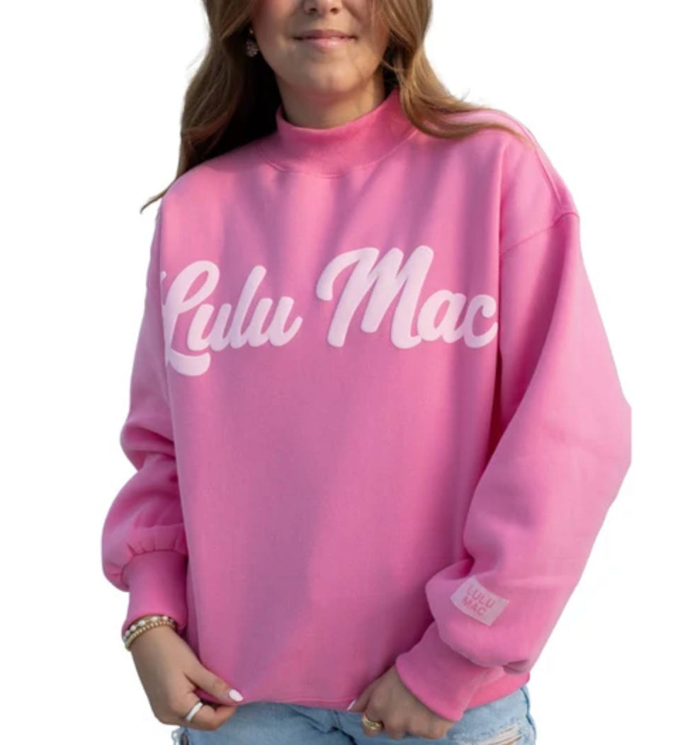 Lulu Mac Script Sweatshirt