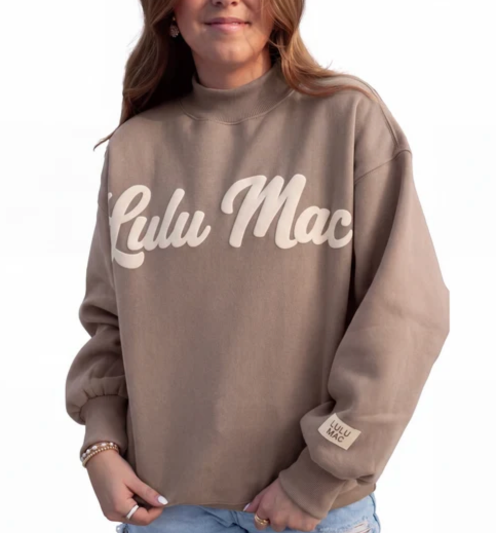 Lulu Mac Script Sweatshirt