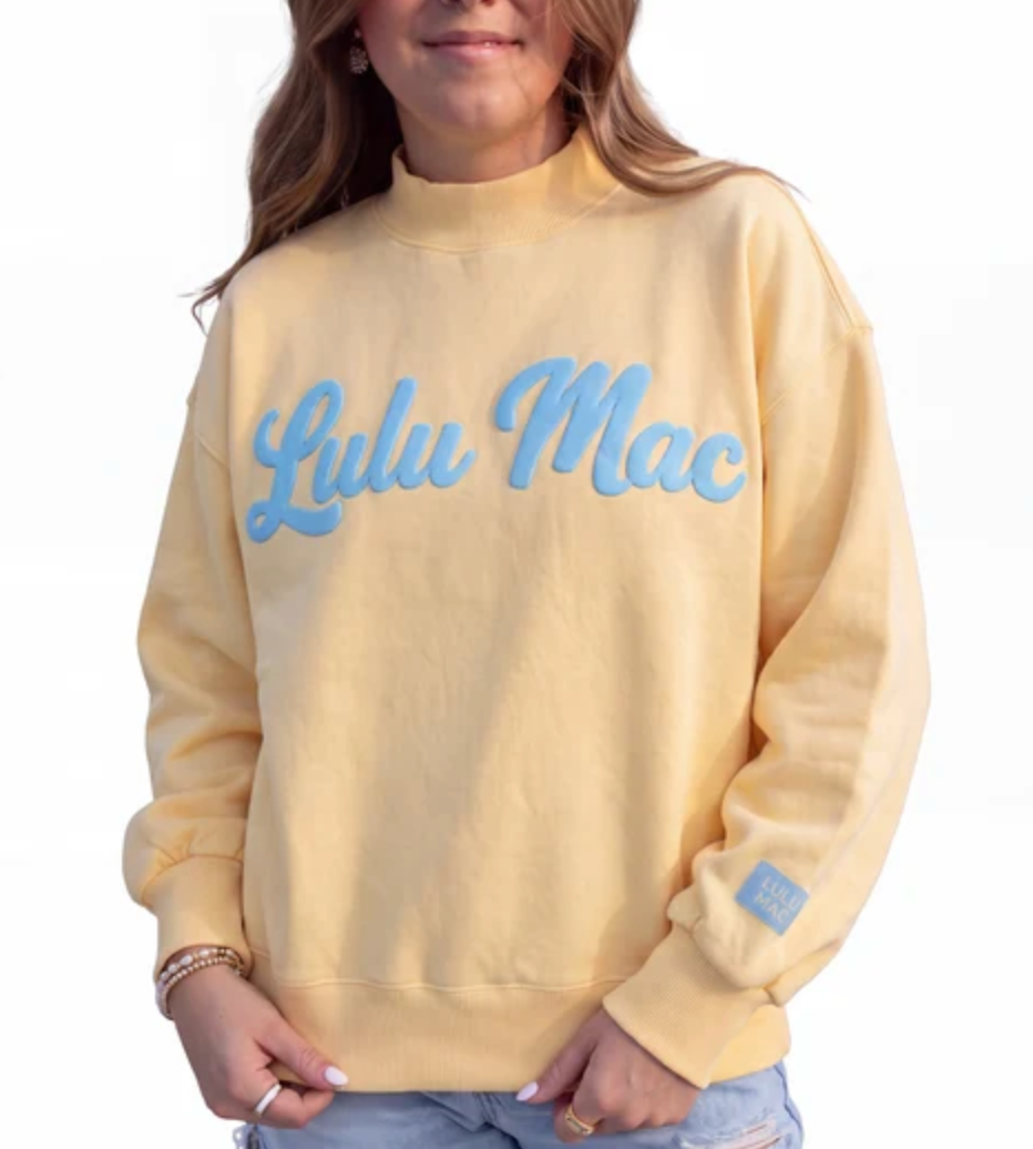 Lulu Mac Script Sweatshirt