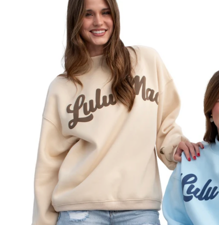 Lulu Mac Script Sweatshirt