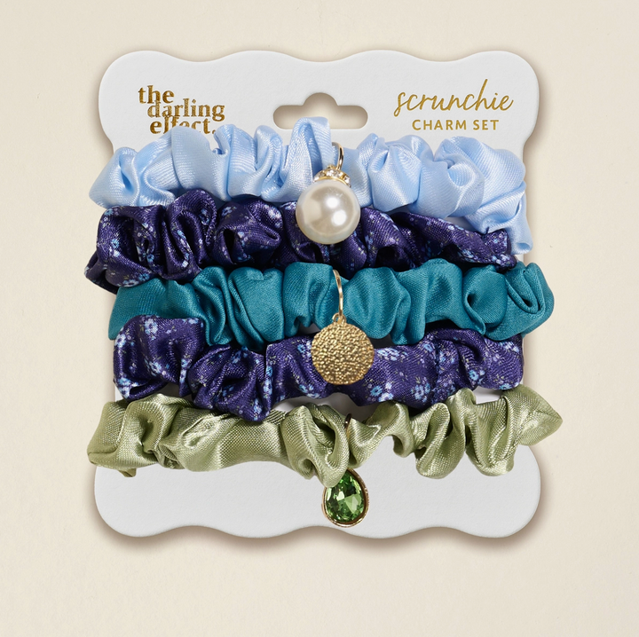 Darling Effect Scrunchie Charm Set
