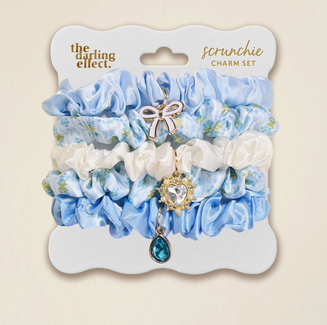 Darling Effect Scrunchie Charm Set