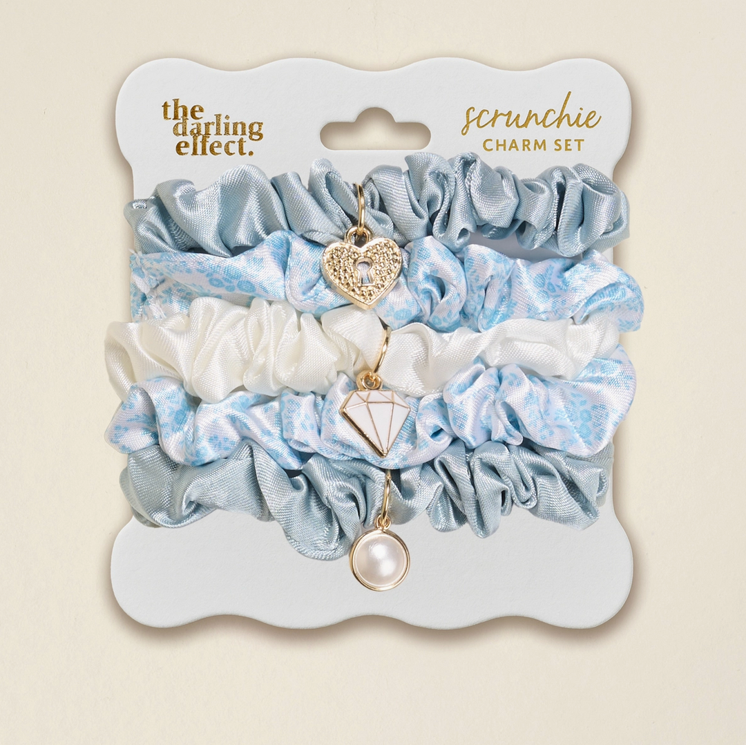 Darling Effect Scrunchie Charm Set