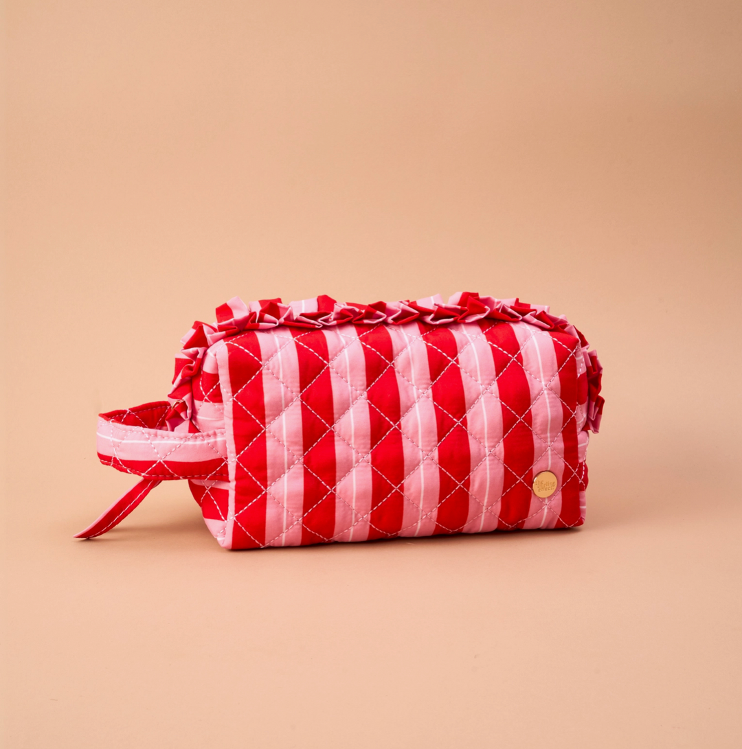 Darling Effect Essentials Quilted Cosmetic Pouch