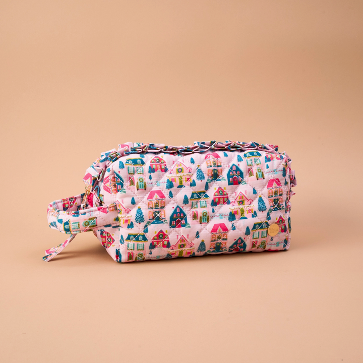 Darling Effect Essentials Quilted Cosmetic Pouch