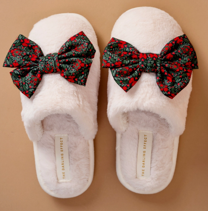 The Darling Effect Fuzzy Slippers
