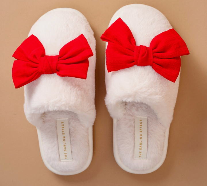 The Darling Effect Fuzzy Slippers