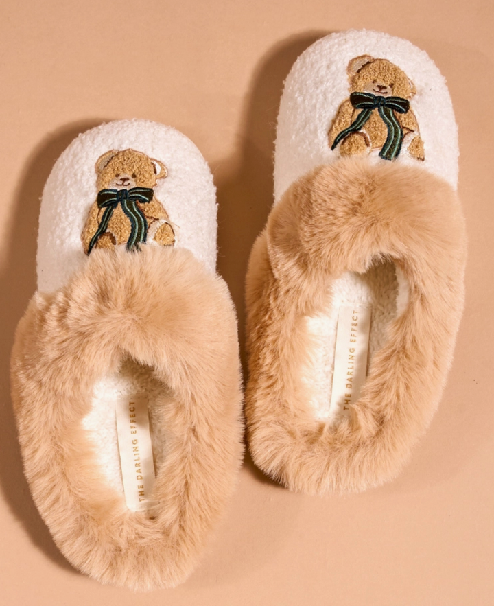 The Darling Effect Fuzzy Slippers