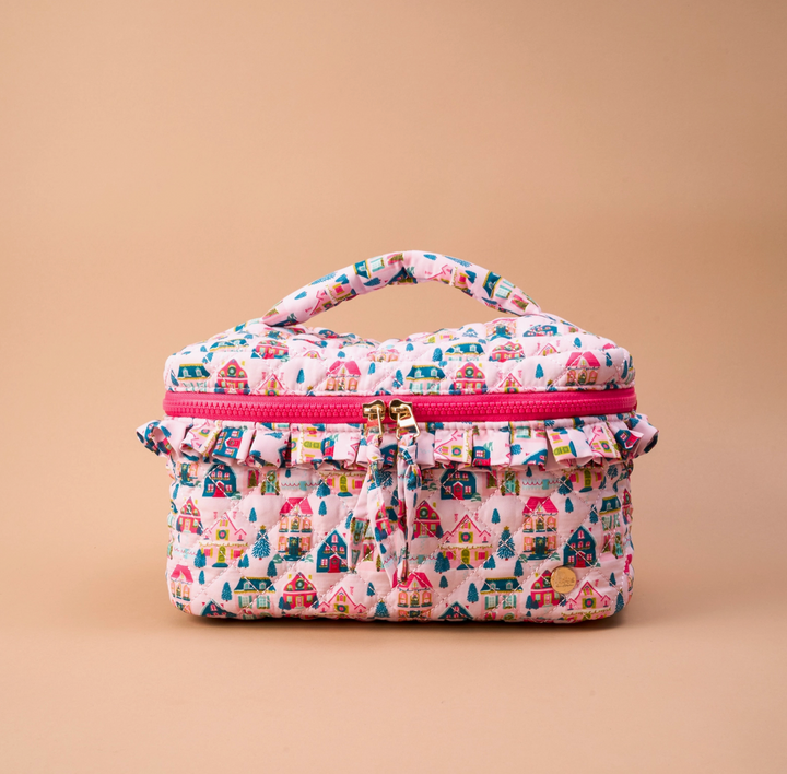 Darling Effect Glam & Go Quilted Cosmetic Bag
