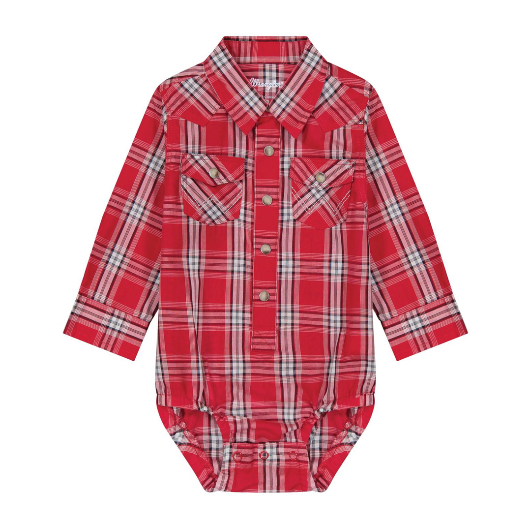 Wrangler Baby Boy Long Sleeve Western Bodysuit