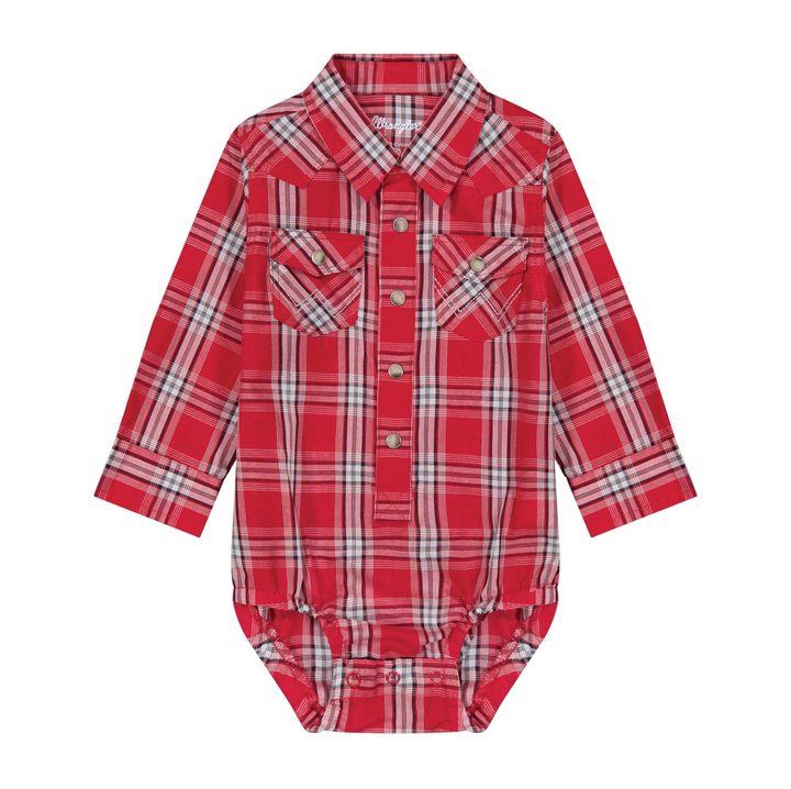 Wrangler Baby Boy Long Sleeve Western Bodysuit
