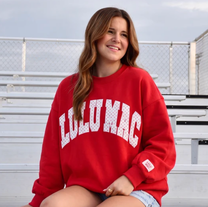 Lulu Mac Polka Dot Sweatshirt