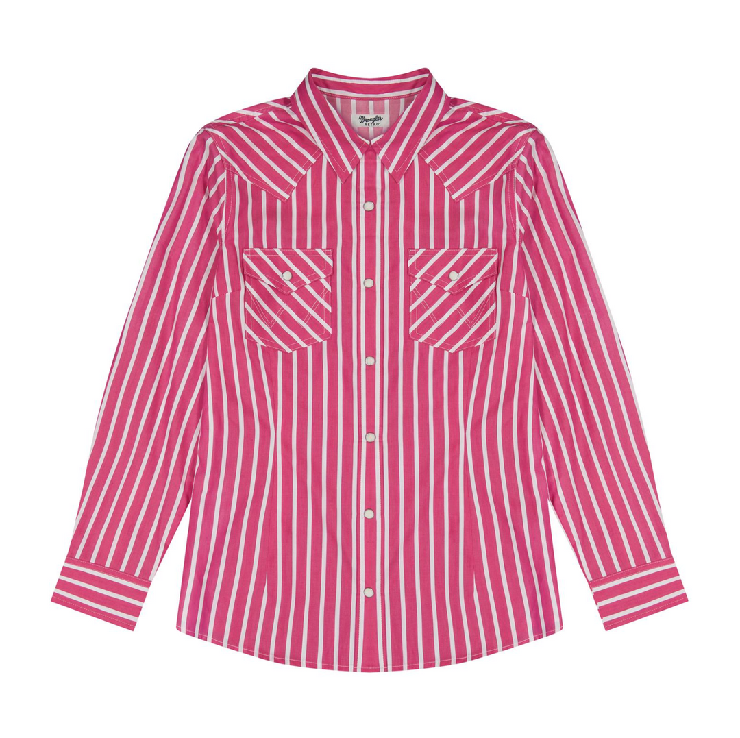 Wrangler Women's Retro Western Dress Snap Shirt