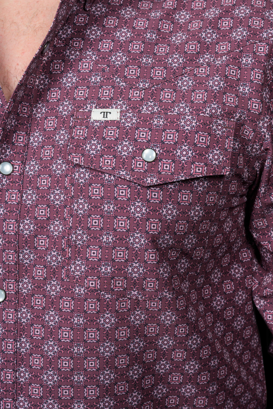 The Sutton Long Sleeve Pearl Snap Shirt