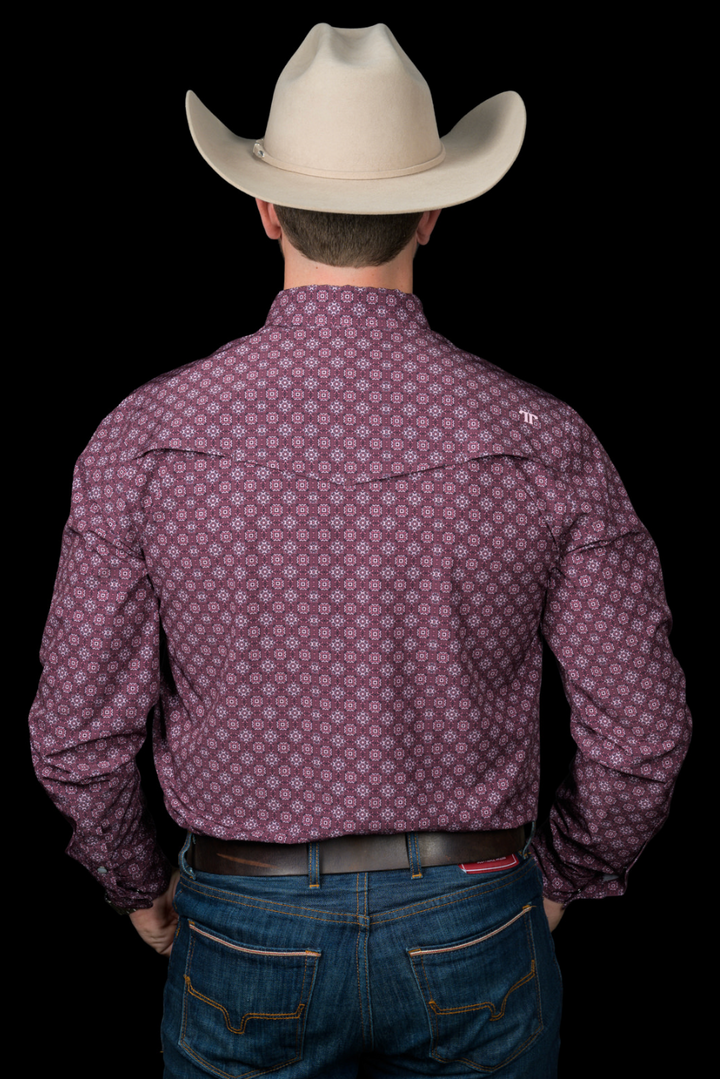 The Sutton Long Sleeve Pearl Snap Shirt