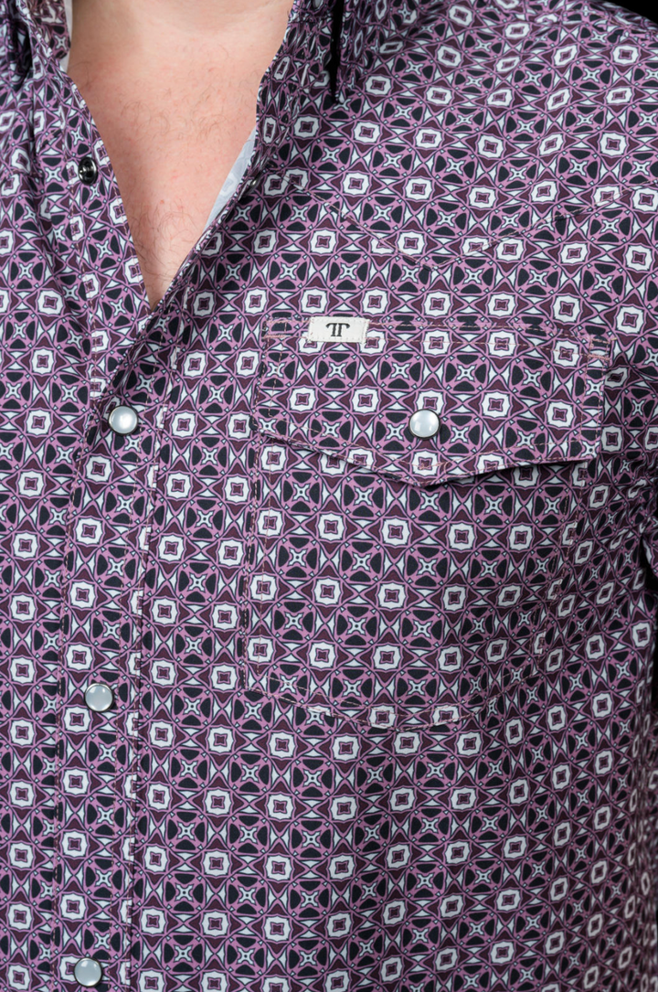 The Emerson Short Sleeve Pearl Snap Shirt
